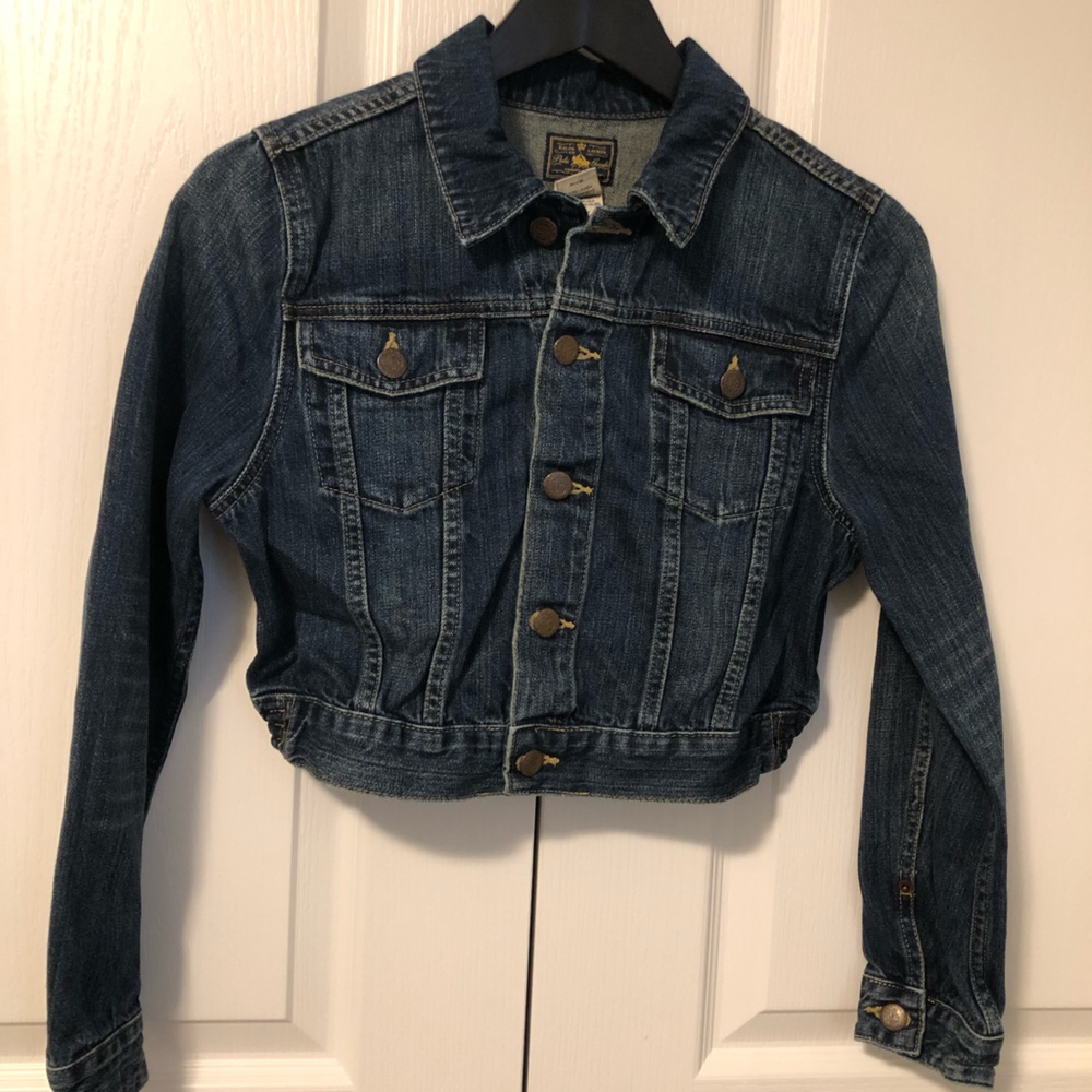 Polo Ralph Lauren Crop Girls Jean Jacket